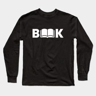 Book Wordmark Long Sleeve T-Shirt